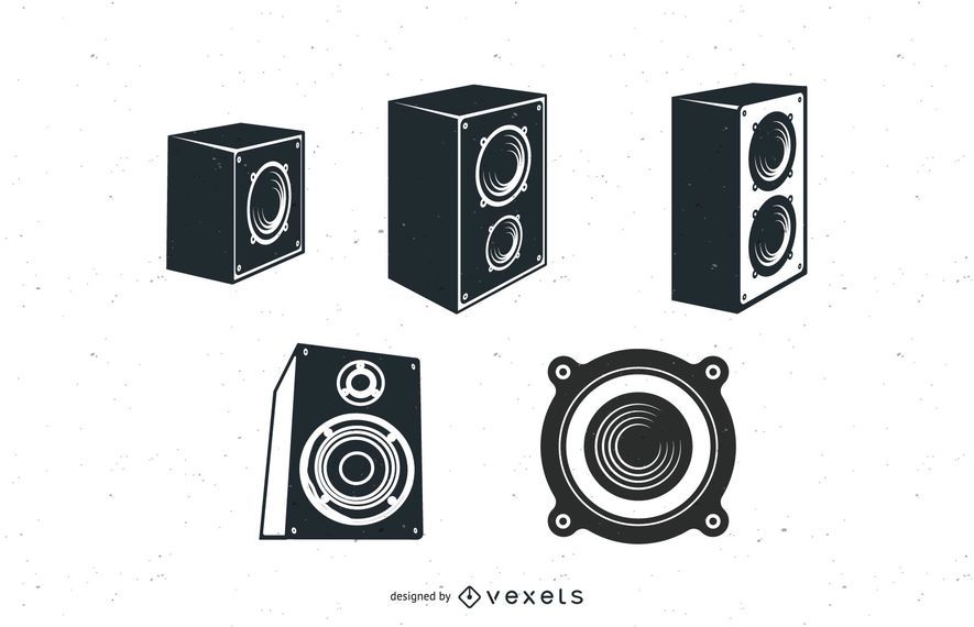 Speakers Vector Pack Speakers Vector Pack