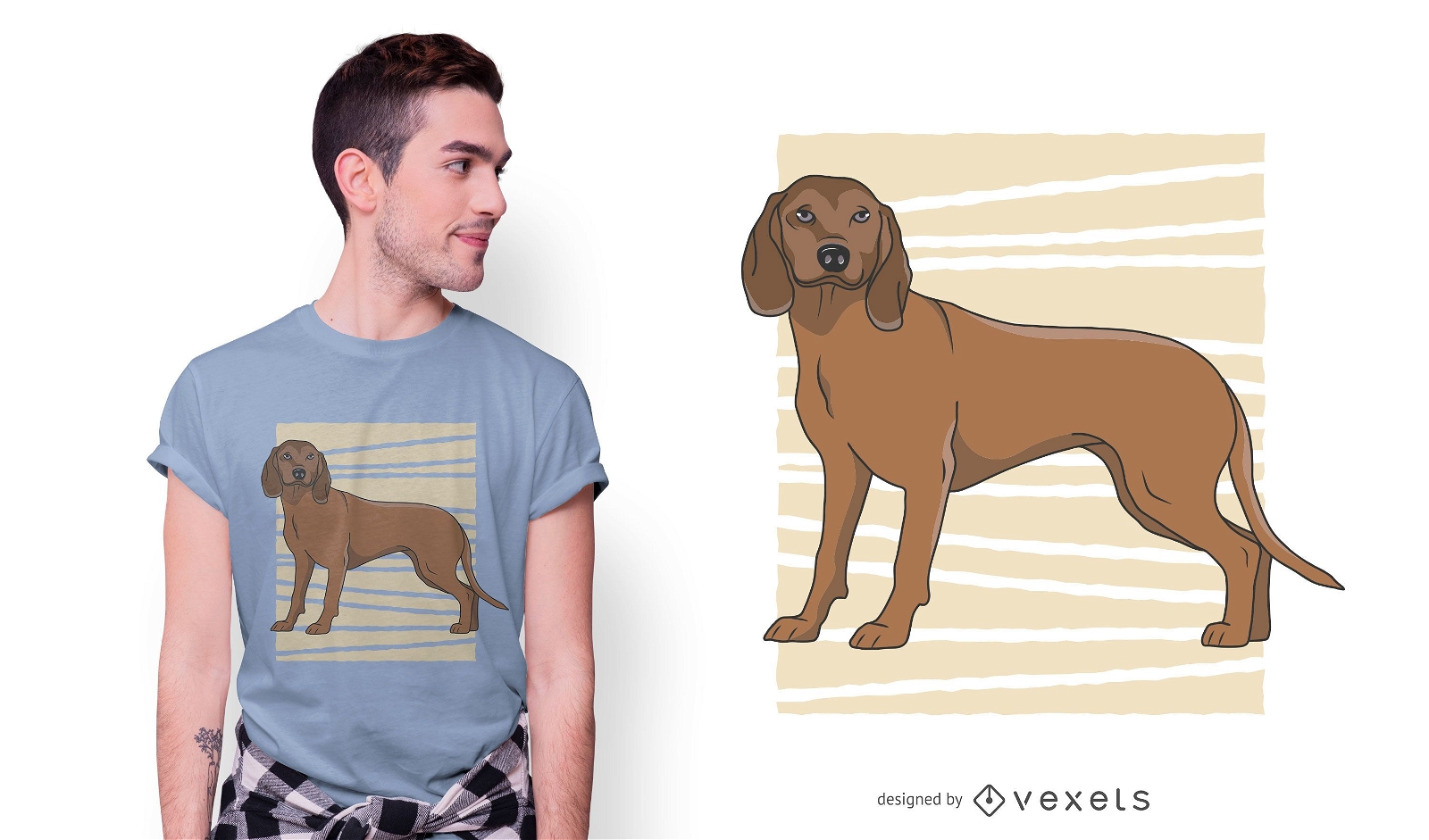 Design de camiseta para cachorro da Bavária