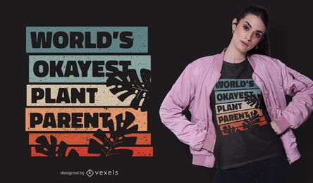 Plant parent t-shirt design Plant parent t-shirt design