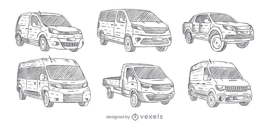 Vans hand drawn set Vans hand drawn set