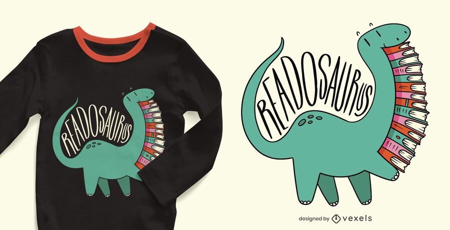Readosaurus t-shirt design Readosaurus t-shirt design