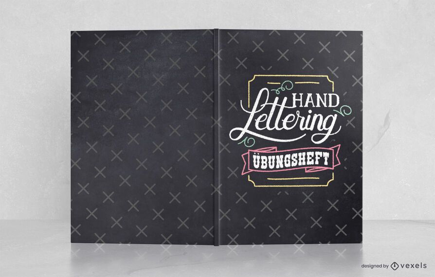 Hand Lettering German Book Cover Design Hand Lettering German Book Cover Design