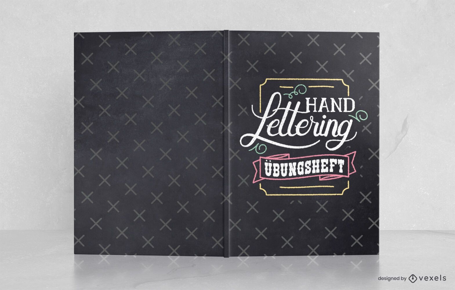 Hand Lettering German Book Cover Design