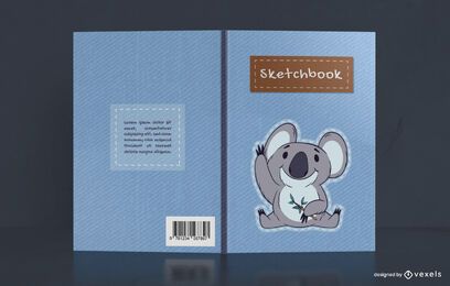 Cute Koala Sketchbook Cover Design Cute Koala Sketchbook Cover Design
