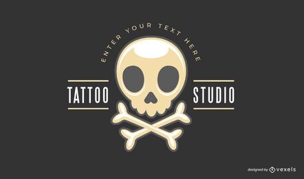 Tattoo Studio Logo Vorlage