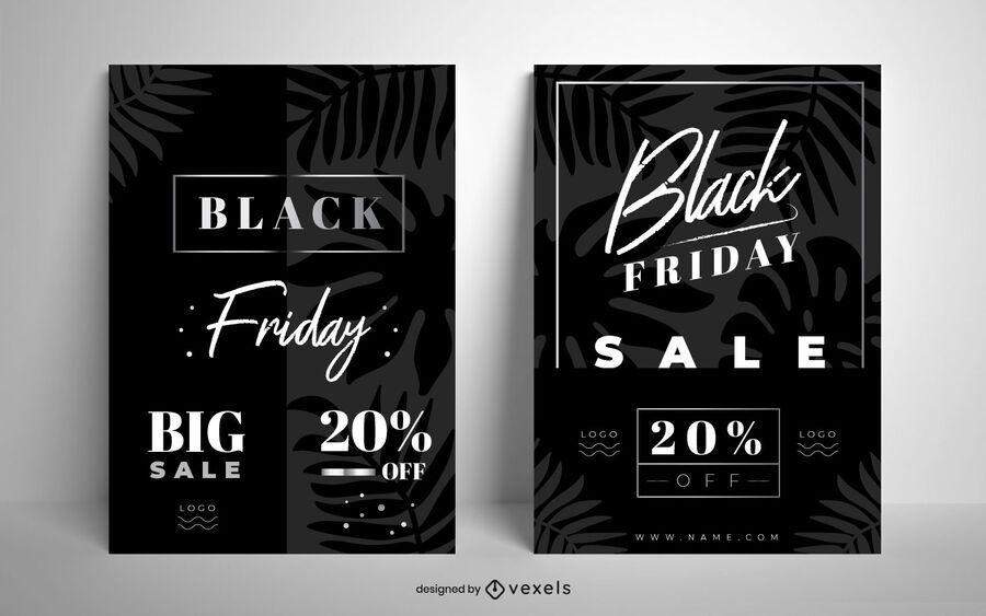 Diseño de cartel de venta de viernes negro Diseño de cartel de venta de viernes negro