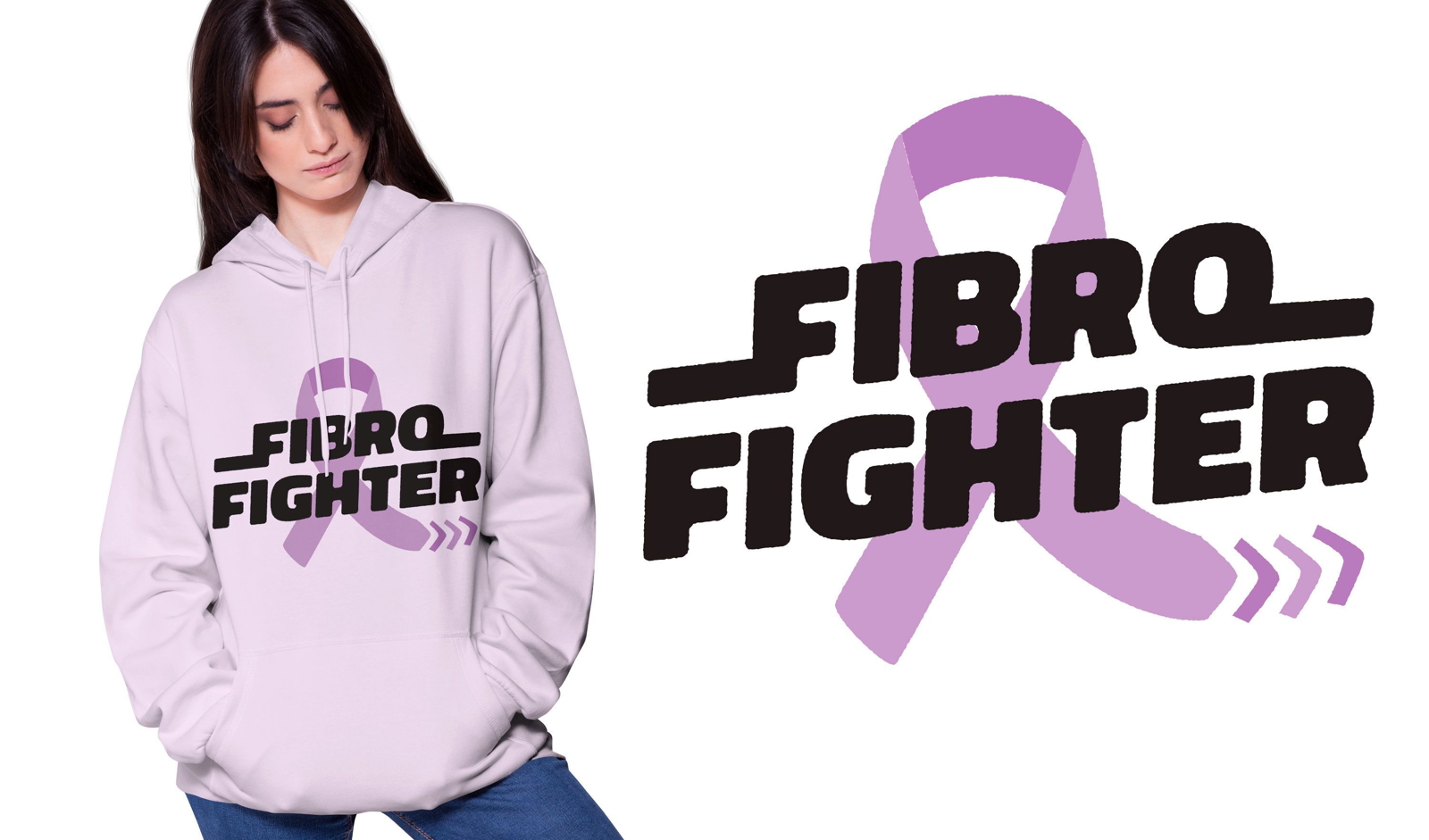 Fibro Fighter T-Shirt Design