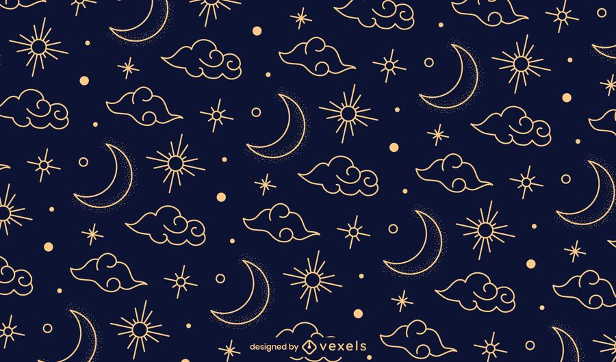 Night chinese pattern design Night chinese pattern design