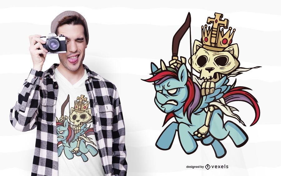 Conquest apocalypse horsecat t-shirt design Conquest apocalypse horsecat t-shirt design