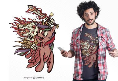 Diseño de camiseta war apocalipsis horsecat Diseño de camiseta war apocalipsis horsecat