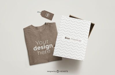 Cuadro de camiseta y composición de maqueta de etiqueta. Cuadro de camiseta y composición de maqueta de etiqueta.