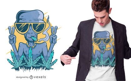 Alien joint t-shirt design