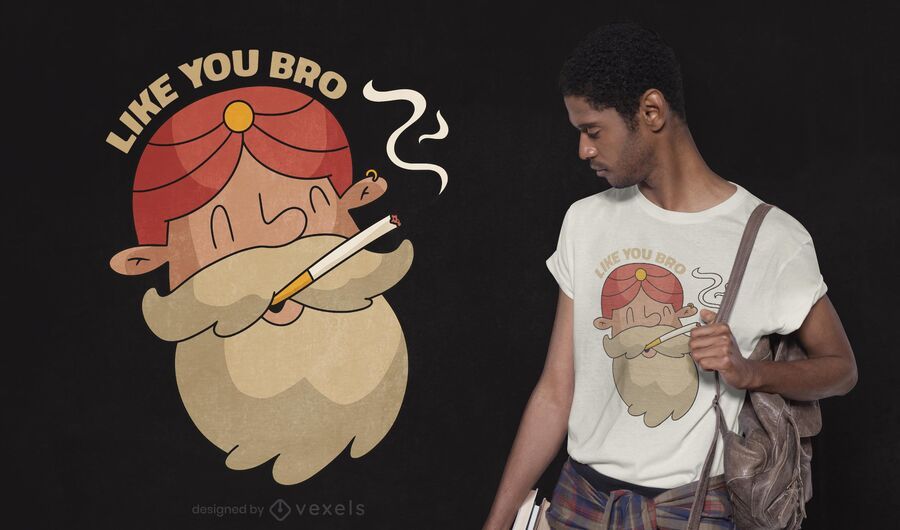Diseño de camiseta de hombre indio Diseño de camiseta de hombre indio
