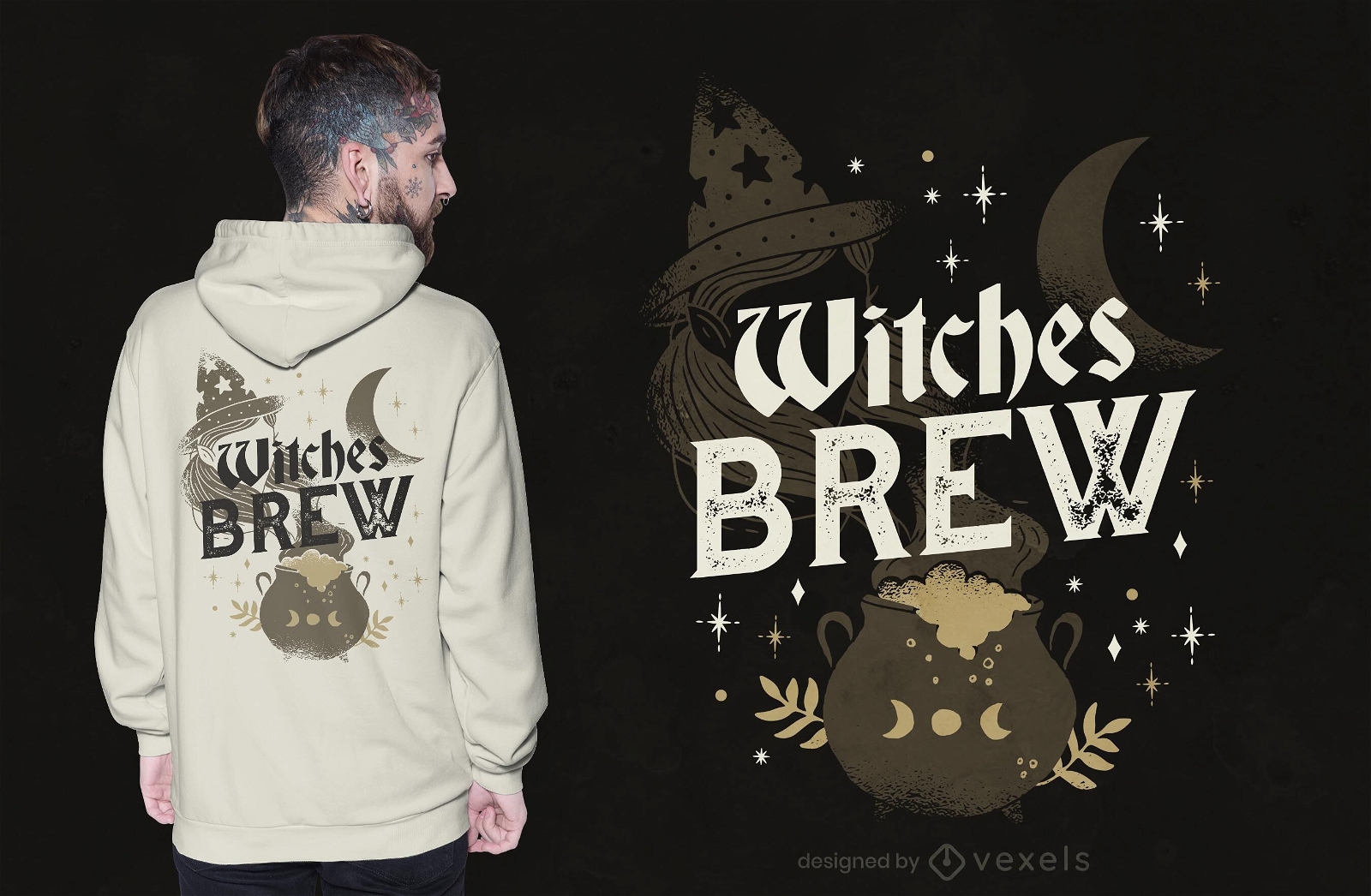 Witches brew t-shirt design