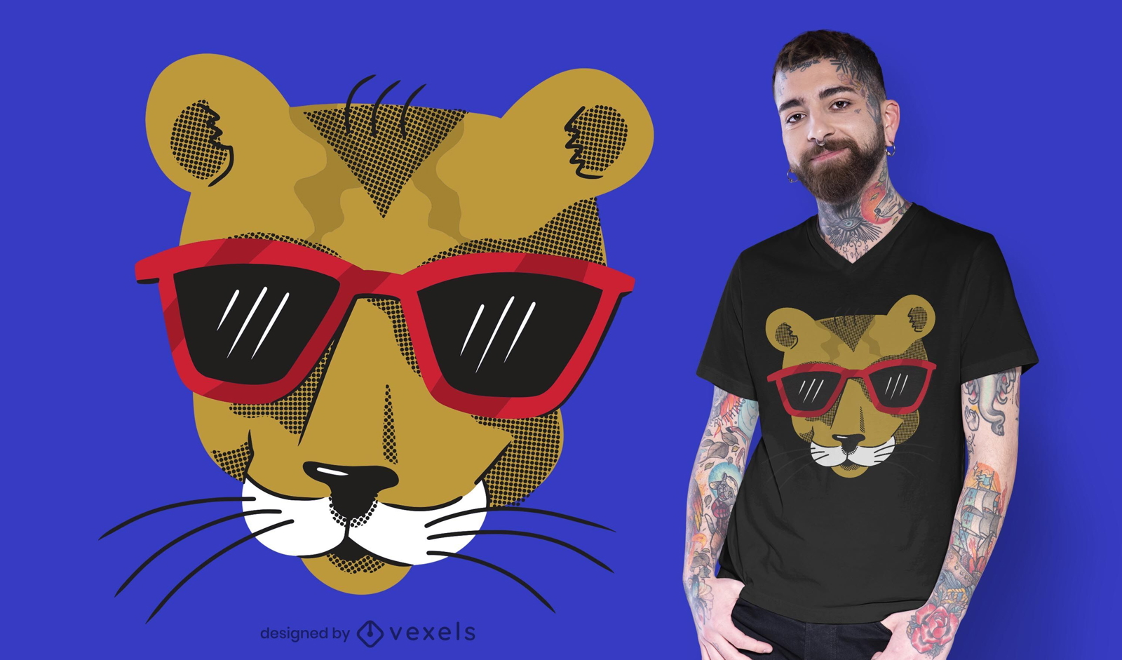 Col cougar t-shirt design