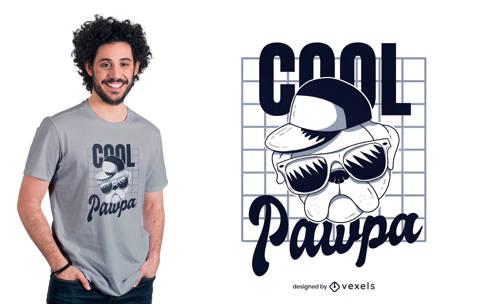 Cool pawpa t-shirt design