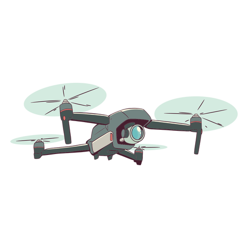 Kamera Drohne Illustration Drohne PNG-Design