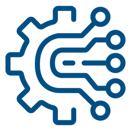 Computerchipverbindungen Strichsymbol Computerchip PNG-Design