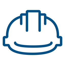 Construction helmet stroke icon helmet Construction helmet stroke icon helmet