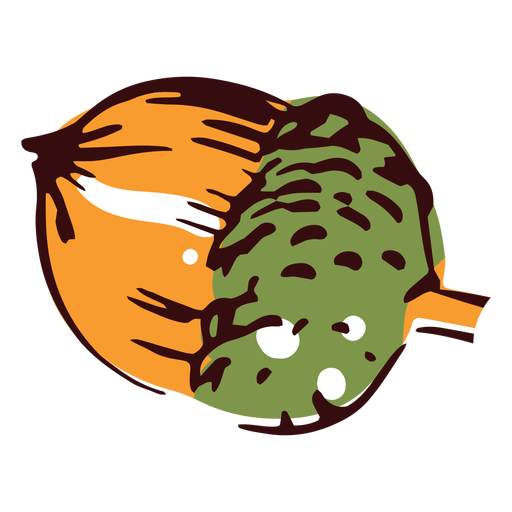 Fall acorn illustration acorn PNG Design