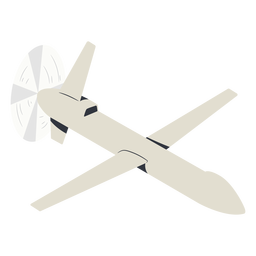 Military drone illustration drone