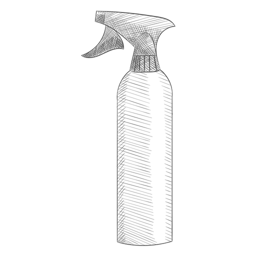 Botella de spray spray dibujado a mano - Descargar PNG/SVG transparente