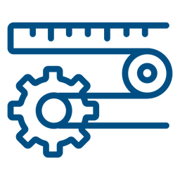 Working machinery with gear icon machine PNG Design Transparent PNG