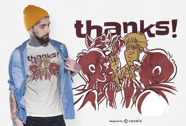 Design de camiseta Hero doctor