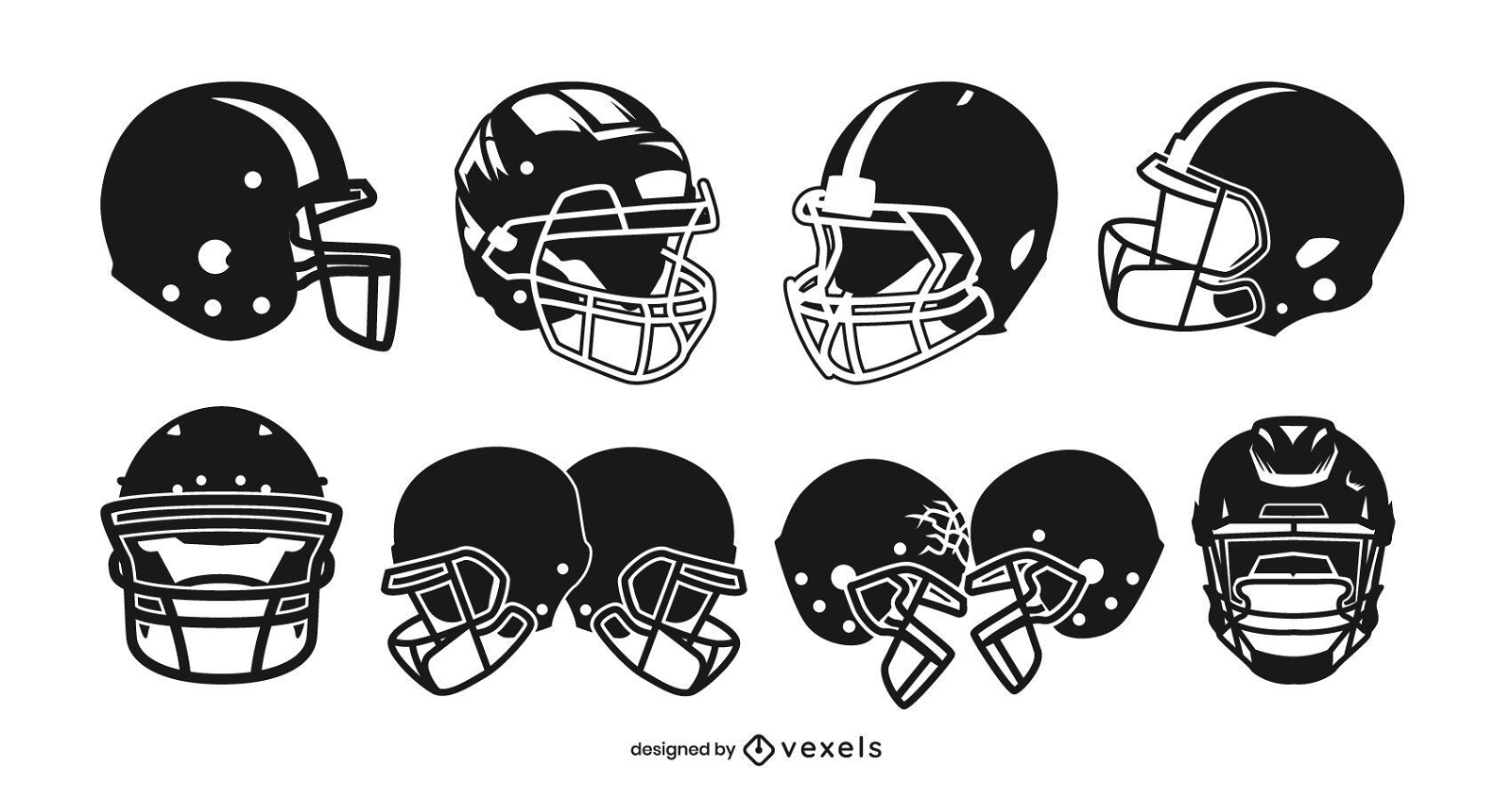 Football Helm Design Set