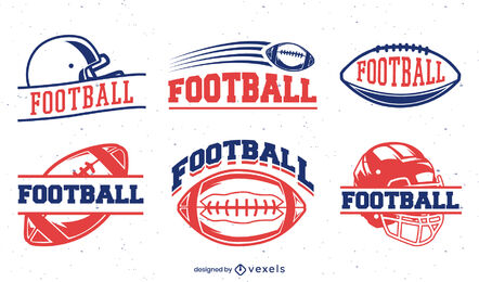 Football badge set design