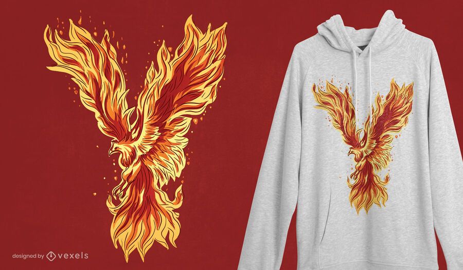 Phoenix Kreatur T-Shirt Design Phoenix Kreatur T-Shirt Design