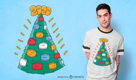 Diseño de camiseta Christmasks