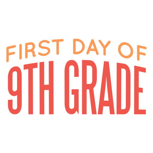 9th-grade-first-day-school-design-transparent-png-svg-vector-file