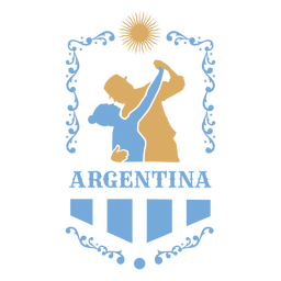 Casal de dança tradicional argentina Desenho PNG