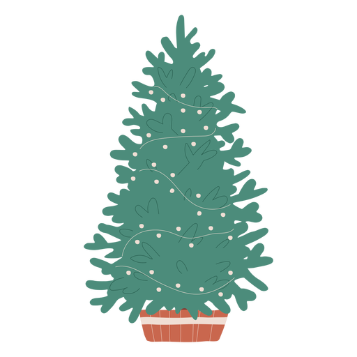 Ilustración de árbol de navidad árbol de navidad Diseño PNG