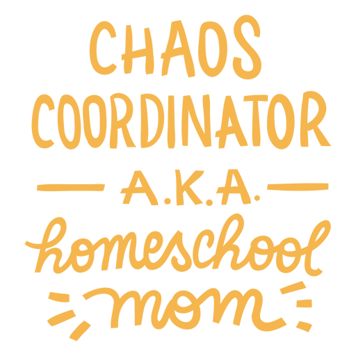 Chaosbeschriftung der Heimschule PNG-Design
