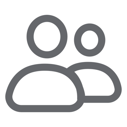 Icon people flat PNG Design