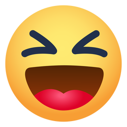 Lachende Emoticongesichtskarikatur Transparenter Png Und Svg Vektor