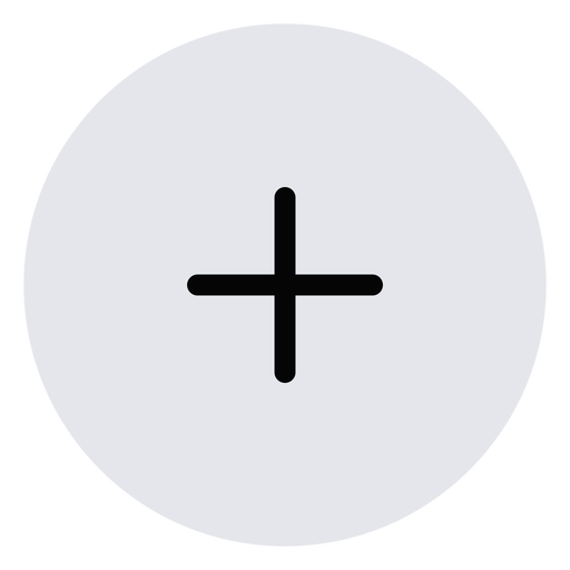Plus icon symbol PNG Design