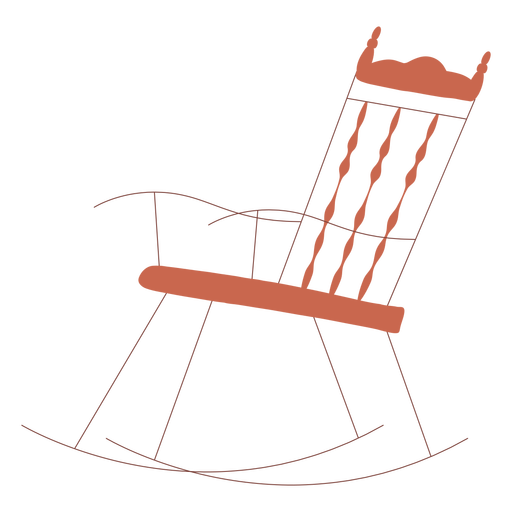 Rocking Chair Illustration Design Transparent Png Svg Vector File