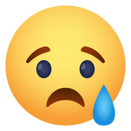 Infelizmente ícone de emoji Desenho PNG