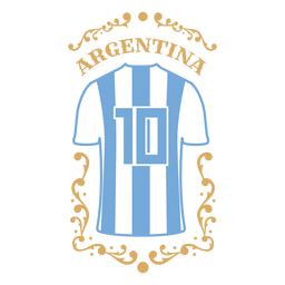 Soccer t shirt argentina badge Soccer t shirt argentina badge