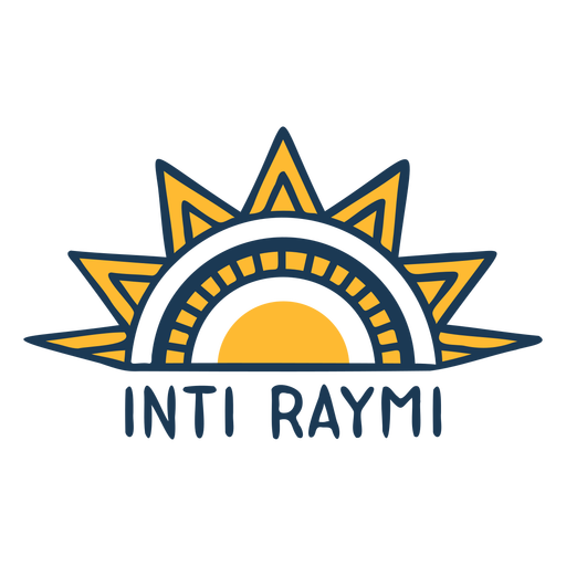 Sun Inti Rayim Design PNG-Design