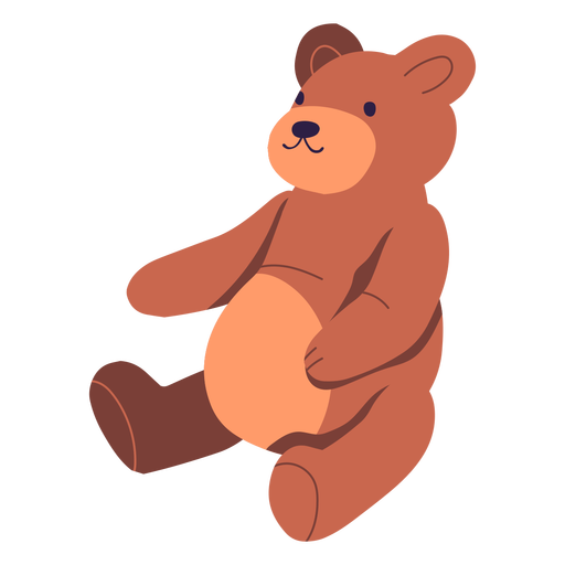 Teddy bear illustration design PNG Design