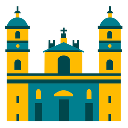 Projeto de ilustração de construção de torre Desenho PNG