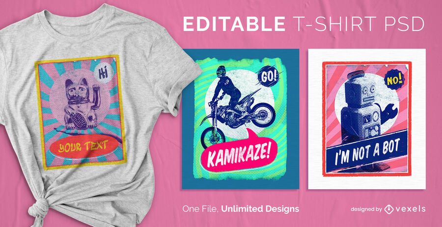 Poster scalable t-shirt psd Poster scalable t-shirt psd