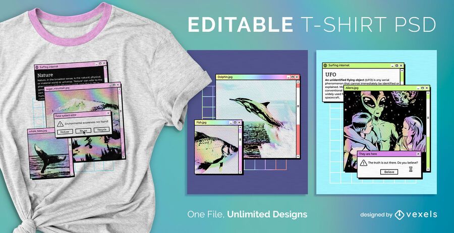 Pop up window psd t-shirt Pop up window psd t-shirt