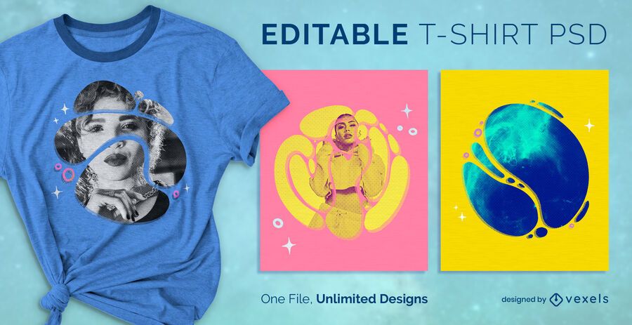 Amorphous scalable PSD t-shirt Amorphous scalable PSD t-shirt