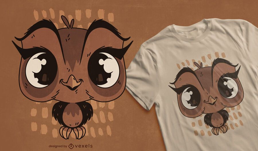 Baby owl t-shirt design Baby owl t-shirt design