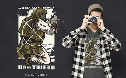 Tactically superior german t-shirt design